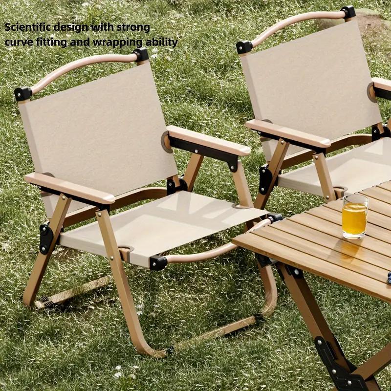 Ultralichte Draagbare Strandstoel met Rugleuning