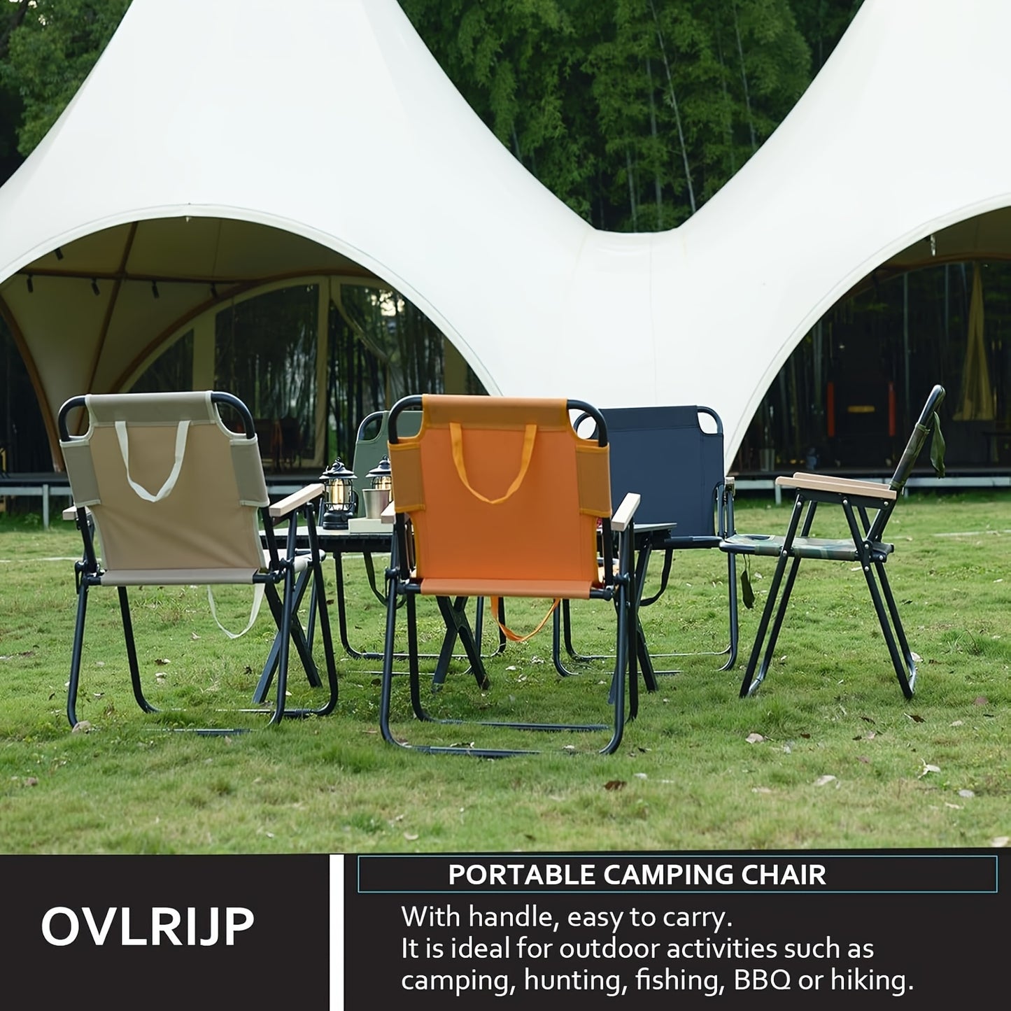 Opvouwbare Campingstoel Met Handgreep