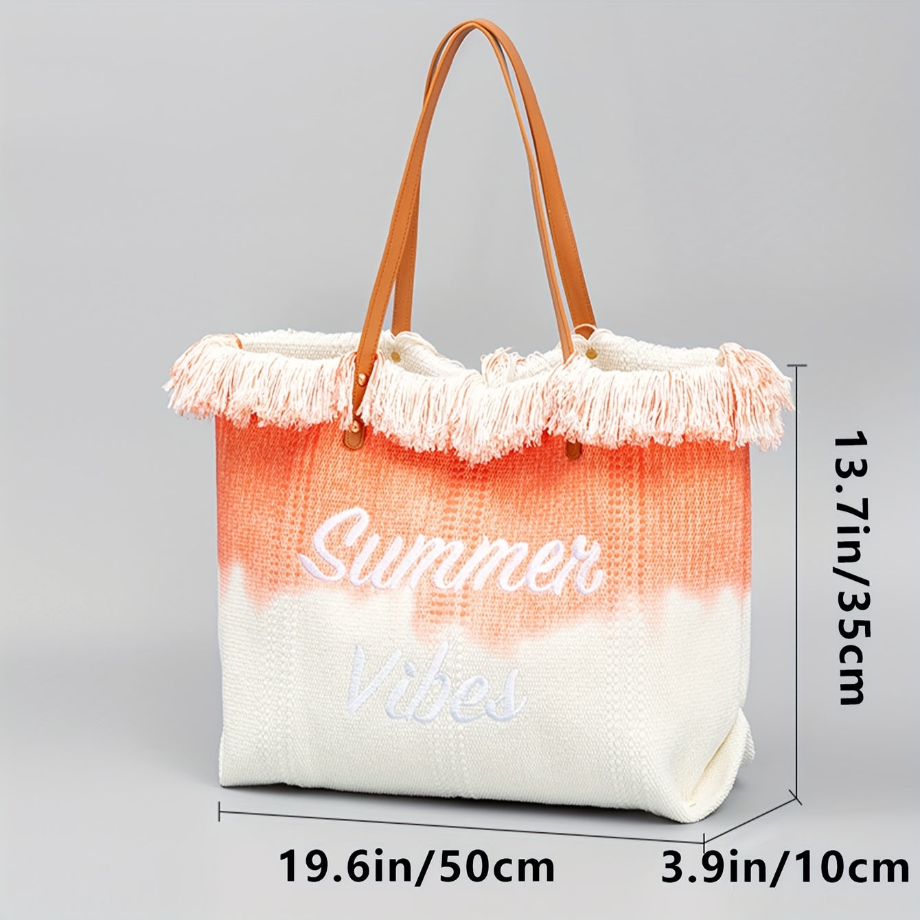 Geborduurde Zomer Vibes Tas