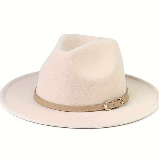 Klassieke Britse Stijl Vilt Fedora Hoed