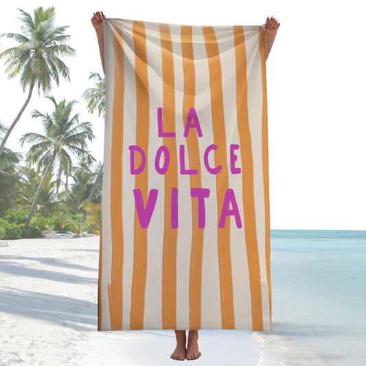 Italiaanse Dolce Vita Strandhanddoek