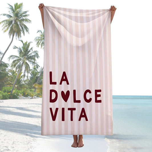 La Dolce Vita Strandhanddoek
