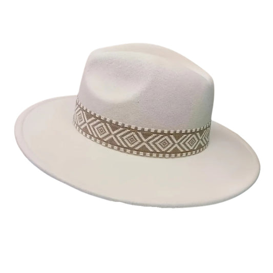 Stijlvolle Fedora Hoed met Brede Rand