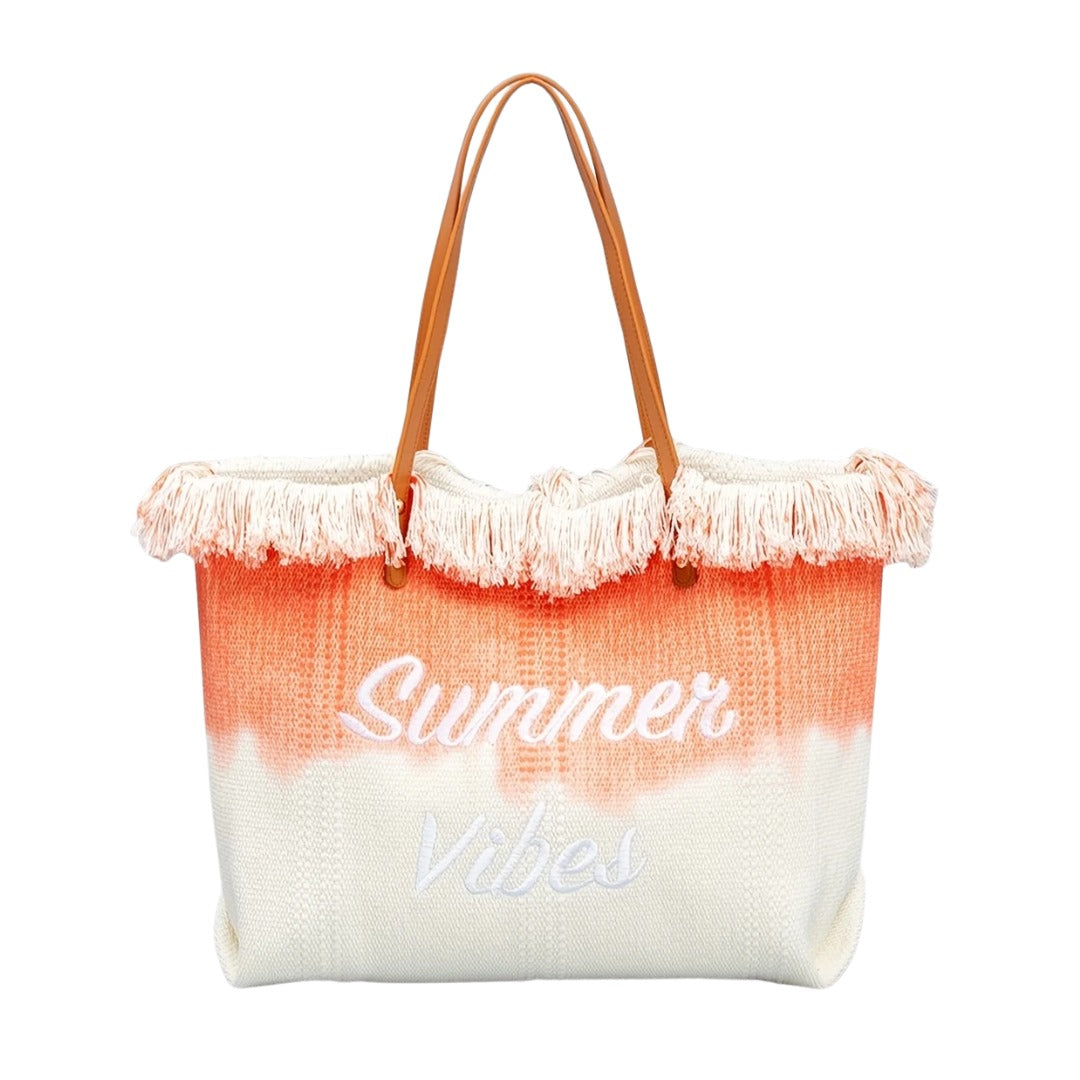 Geborduurde Zomer Vibes Tas