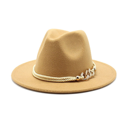 Felt Fedora Hoed met Ringriem